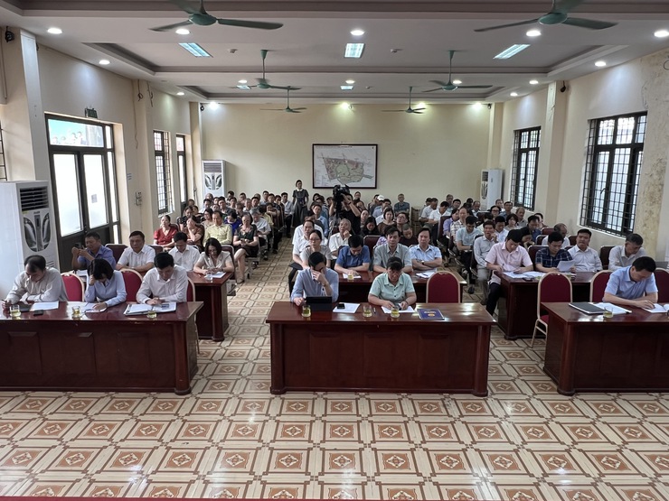 HĐND phường Tây Mỗ tiếp xúc cử tri chuyên đề về công tác quản lý, sử dụng tài sản công trên địa bàn phường- Ảnh 3.