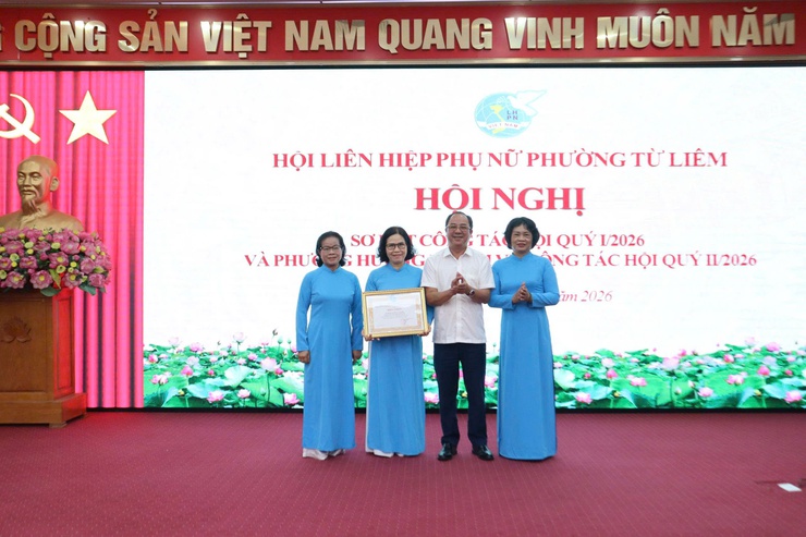 Hội LHPN phường Từ Liêm sơ kết công tác Hội và phong trào phụ nữ Quý I/2026- Ảnh 5.