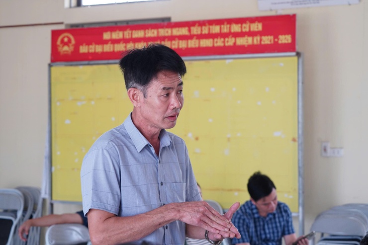 Phường Chương Mỹ tổ chức đối thoại với người dân tổ dân phố Cao Sơn và Sơn Đồng về dự thảo phương án bồi thường, hỗ trợ, tái định cư dự án cải tạo, nâng cấp Quốc lộ 6 đoạn Ba La – Xuân Mai- Ảnh 6.