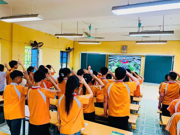 Xã Thường Tín tổ chức tiếp sóng chương trình tuyên truyền pháp luật "Bản lĩnh Gen Z: Tự hào Hà Nội - Sống chuẩn an toàn"- Ảnh 4.