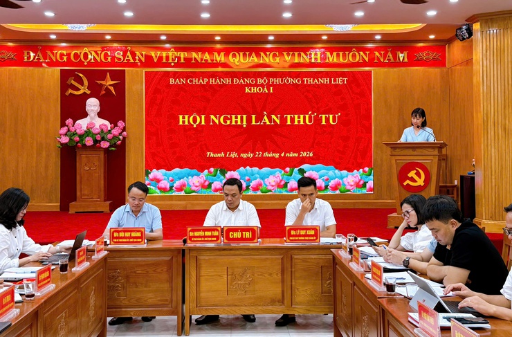 Hội nghị lần thứ Tư – Ban chấp hành Đảng bộ phường Thanh Liệt khoá I thống nhất nhiều nội dung quan trọng- Ảnh 7.