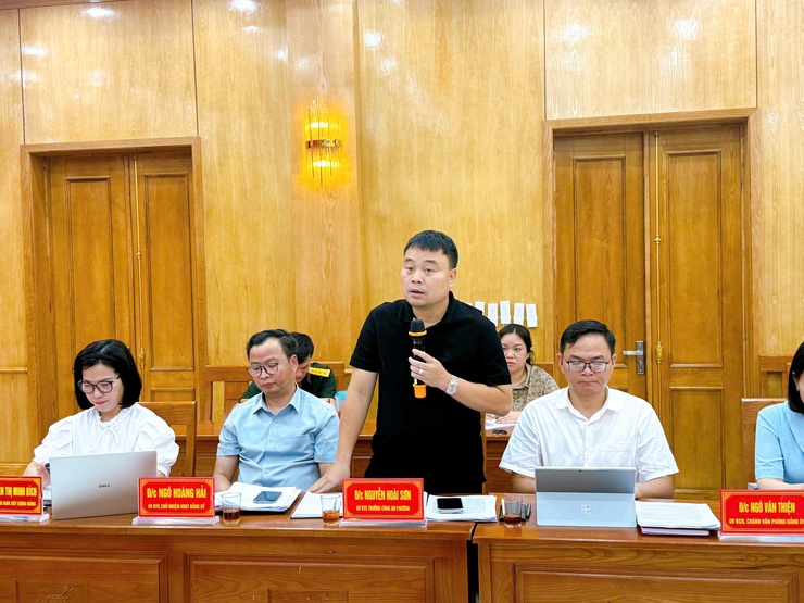 Hội nghị lần thứ Tư – Ban chấp hành Đảng bộ phường Thanh Liệt khoá I thống nhất nhiều nội dung quan trọng- Ảnh 9.