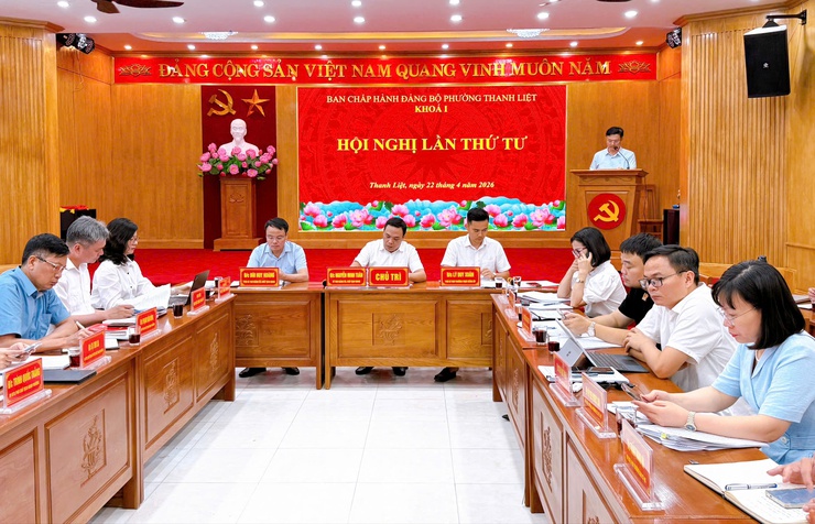 Hội nghị lần thứ Tư – Ban chấp hành Đảng bộ phường Thanh Liệt khoá I thống nhất nhiều nội dung quan trọng- Ảnh 5.