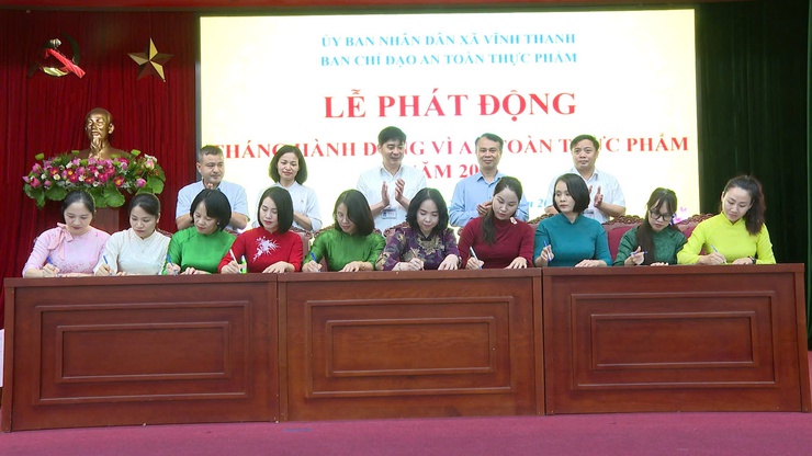 Xã Vĩnh Thanh tổ chức Lễ phát động "Tháng hành động vì an toàn thực phẩm" năm 2026- Ảnh 7.