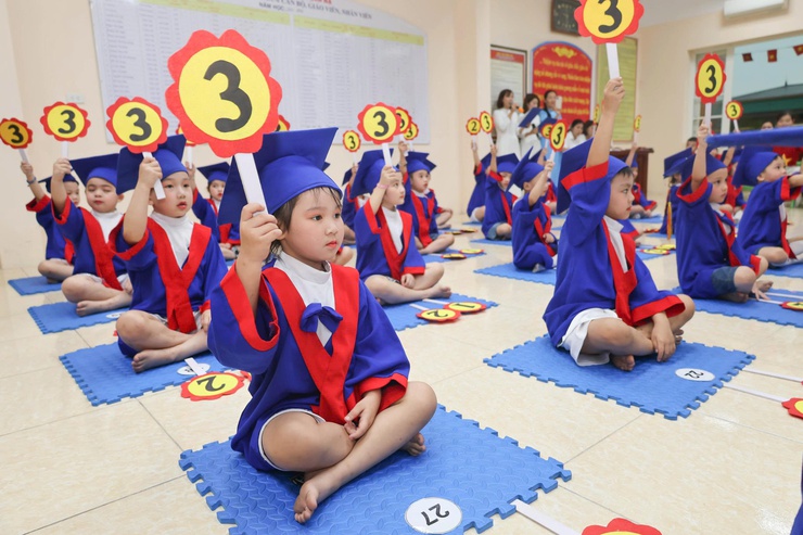 Liên hoan “Bé khỏe – Bé ngoan” tại Trường Mầm non Bạch Hạ- Ảnh 9.