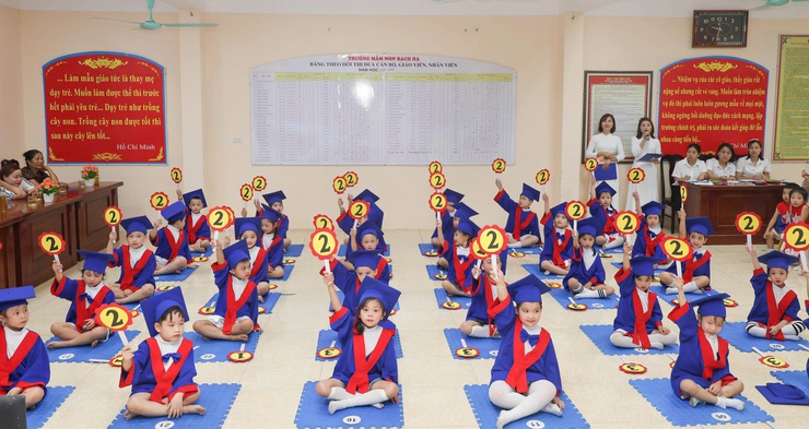 Liên hoan “Bé khỏe – Bé ngoan” tại Trường Mầm non Bạch Hạ- Ảnh 10.