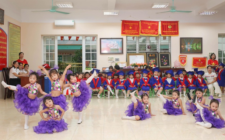 Liên hoan “Bé khỏe – Bé ngoan” tại Trường Mầm non Bạch Hạ- Ảnh 4.