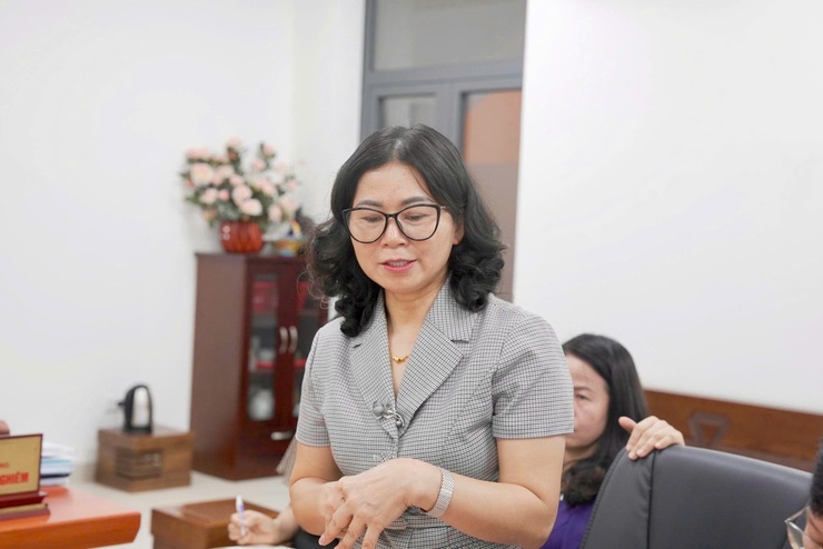 BAN KINH TẾ - NGÂN SÁCH HĐND XÃ THIÊN LỘC KHẢO SÁT CÔNG TÁC QUẢN LÝ, SỬ DỤNG TÀI SẢN CÔNG VÀ CÔNG TÁC THU - CHI TÀI CHÍNH TẠI TRƯỜNG THCS KIM NỖ- Ảnh 4.