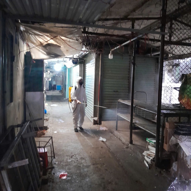 CHỦ ĐỘNG PHUN KHỬ KHUẨN PHỤC VỤ CÔNG TÁC CHUẨN BỊ LỄ HỘI TRUYỀN THỐNG LÀNG CHUÔNG 2026- Ảnh 9.