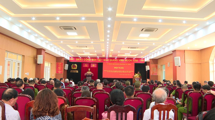 Hội nghị sơ kết công tác giải quyết điểm nghẽn về trật tự đô thị và ùn tắc giao thông trên địa bàn phường Từ Liêm- Ảnh 2.