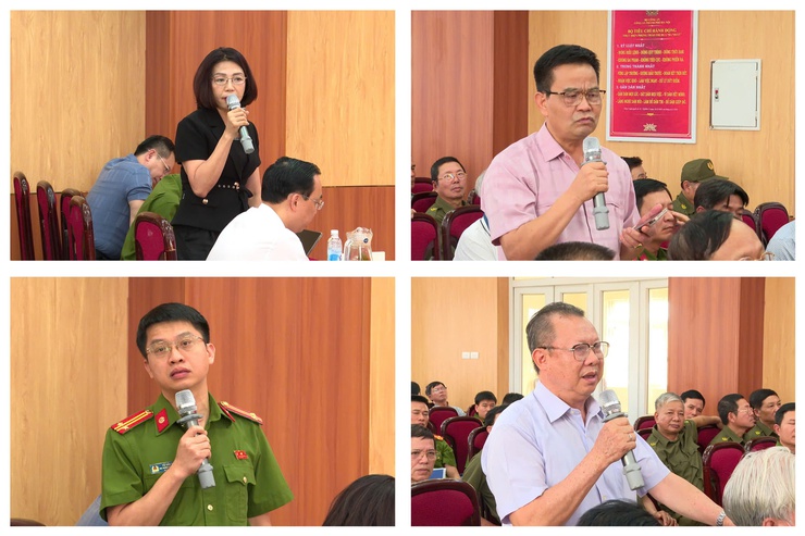 Hội nghị sơ kết công tác giải quyết điểm nghẽn về trật tự đô thị và ùn tắc giao thông trên địa bàn phường Từ Liêm- Ảnh 3.