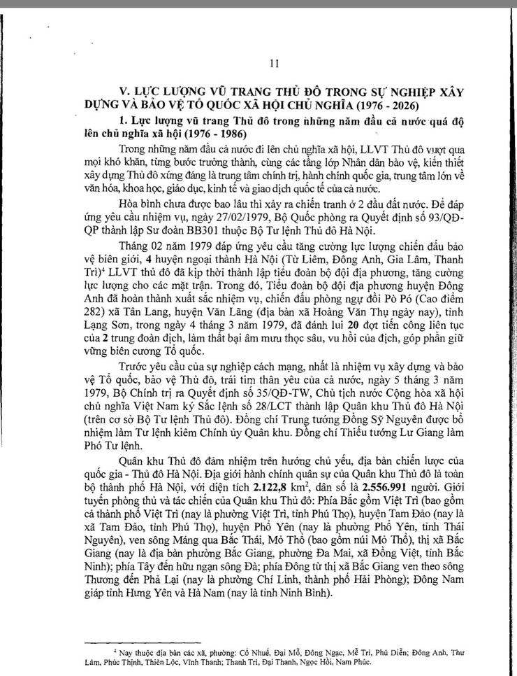 ĐỀ CƯƠNG TUYÊN TRUYỀN 80 NĂM XÂY DỰNG, CHIẾN ĐẤU VÀ TRƯỞNG THÀNH CỦA LỰC LƯỢNG VŨ TRANG THỦ ĐÔ HÀ NỘI (19/10/1946 - 19/10/2026).- Ảnh 10.