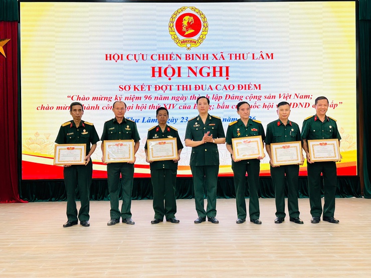 Hội Cựu chiến binh xã Thư Lâm sơ kết đợt thi đua cao điểm chào mừng các sự kiện chính trị trọng đại của đất nước, triển khai nhiệm vụ trọng tâm năm 2026- Ảnh 9.