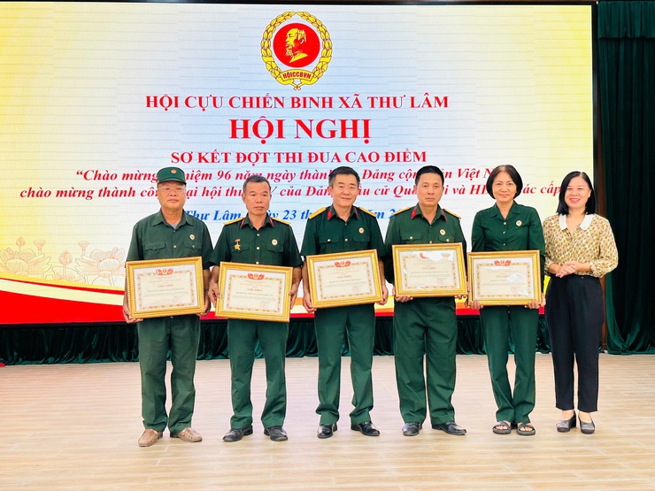 Hội Cựu chiến binh xã Thư Lâm sơ kết đợt thi đua cao điểm chào mừng các sự kiện chính trị trọng đại của đất nước, triển khai nhiệm vụ trọng tâm năm 2026- Ảnh 10.