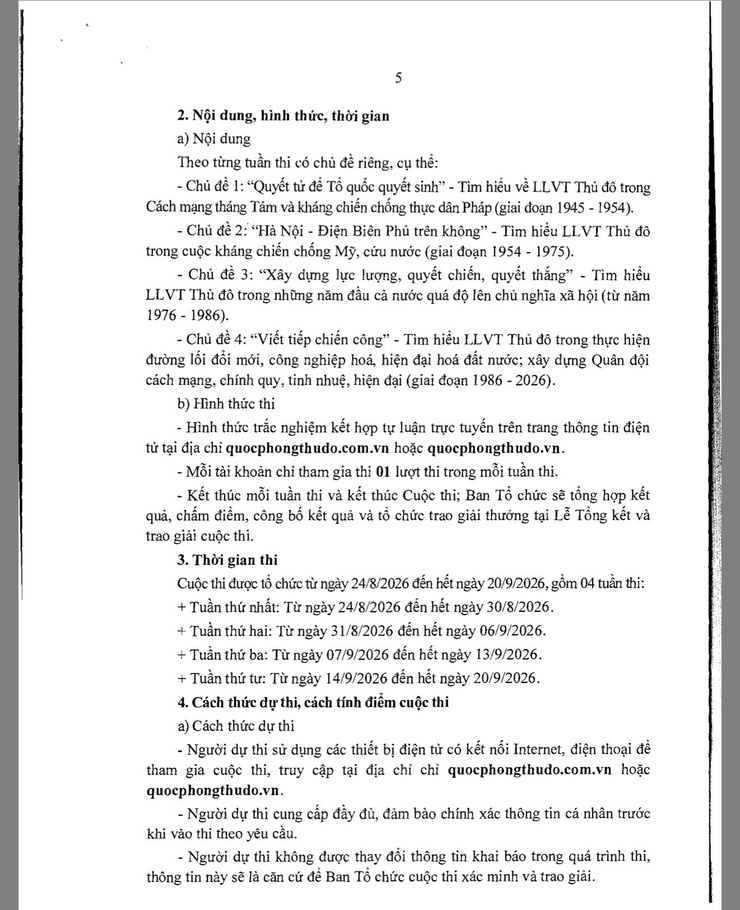 XÃ SÓC SƠN TĂNG CƯỜNG TUYÊN TRUYỀN, HƯỞNG ỨNG CUỘC THI TÌM HIỂU 80 NĂM NGÀY TRUYỀN THỐNG LLVT THỦ ĐÔ HÀ NỘI.- Ảnh 5.