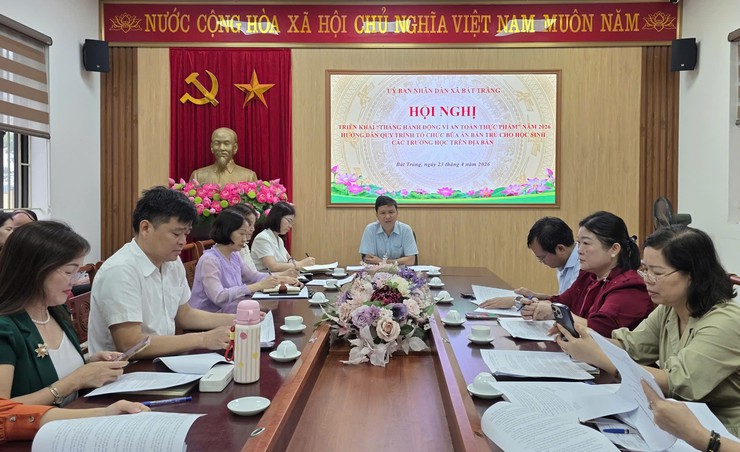 Bát Tràng triển khai "Tháng hành động vì an toàn thực phẩm năm 2026"- Ảnh 1.