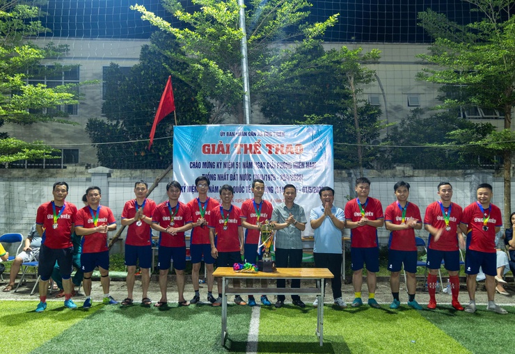 CHUNG KẾT GIẢI BÓNG ĐÁ, THI ĐẤU NHẢY BAO BỐ VÀ BẾ MẠC GIẢI THỂ THAO XÃ ỨNG THIÊN NĂM 2026- Ảnh 11.