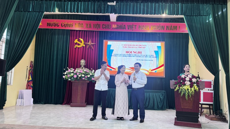 Khai mạc lớp tập huấn kỹ năng, nghiệp vụ cho các câu lạc bộ văn hóa, văn nghệ và hoạt động Nhà văn hóa thôn năm 2026- Ảnh 5.