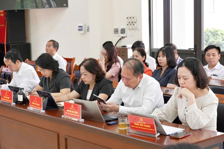 HỘI NGHỊ LẦN THỨ TÁM BAN CHẤP HÀNH ĐẢNG BỘ XÃ THIÊN LỘC, NHIỆM KỲ 2025 – 2030- Ảnh 8.