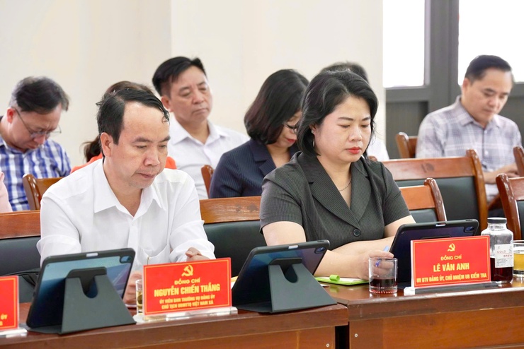 HỘI NGHỊ LẦN THỨ TÁM BAN CHẤP HÀNH ĐẢNG BỘ XÃ THIÊN LỘC, NHIỆM KỲ 2025 – 2030- Ảnh 9.