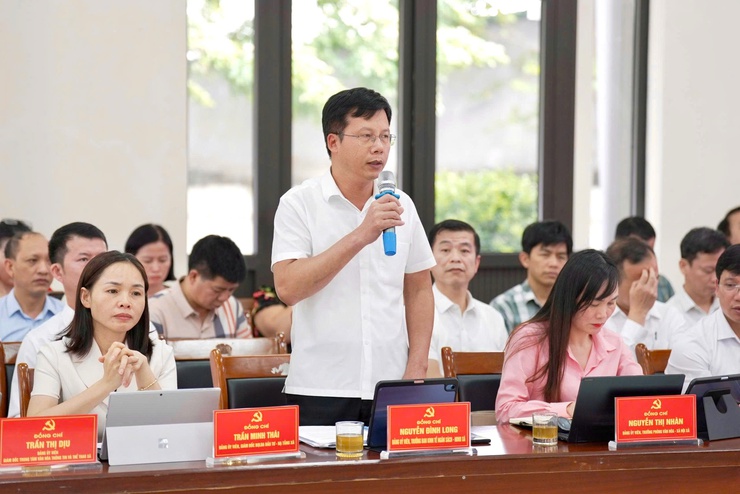 HỘI NGHỊ LẦN THỨ TÁM BAN CHẤP HÀNH ĐẢNG BỘ XÃ THIÊN LỘC, NHIỆM KỲ 2025 – 2030- Ảnh 13.