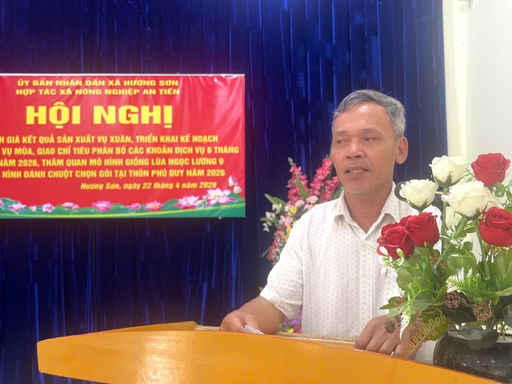HTXNN An Tiến: Chủ động đổi mới, nâng cao hiệu quả sản xuất từ thực tiễn vụ xuân 2026- Ảnh 6.