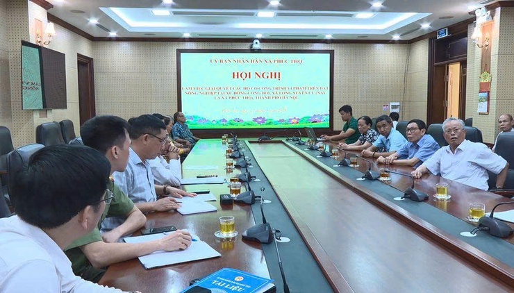 Xã Phúc Thọ kiên quyết xử lý vi phạm tại xứ đồng Cổng Dối, khu vực Miếu Triệu - Khẳng định tinh thần thượng tôn pháp luật- Ảnh 8.