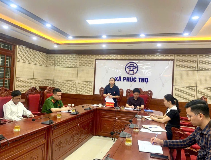 UBND xã Phúc Thọ triển khai công tác chỉnh trang cảnh quan, đảm bảo trật tự an toàn trước, trong và sau dịp nghỉ Lễ 30/4 – 01/5- Ảnh 2.