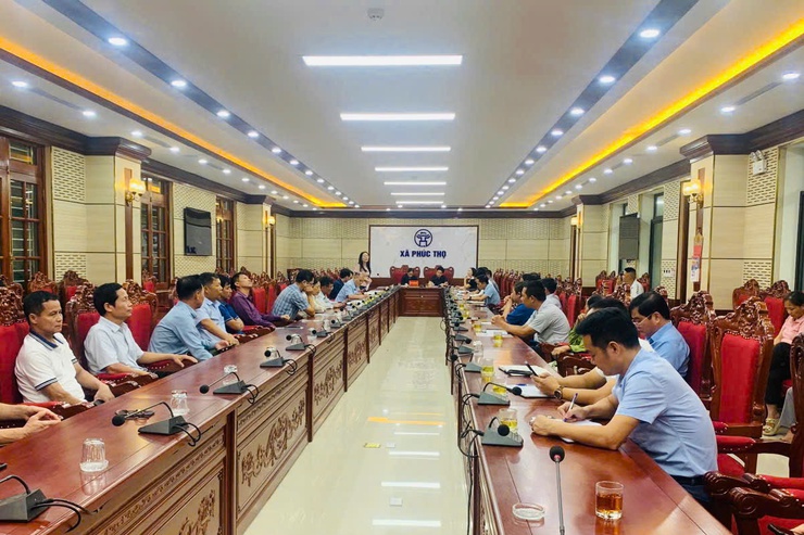 UBND xã Phúc Thọ triển khai công tác chỉnh trang cảnh quan, đảm bảo trật tự an toàn trước, trong và sau dịp nghỉ Lễ 30/4 – 01/5- Ảnh 6.