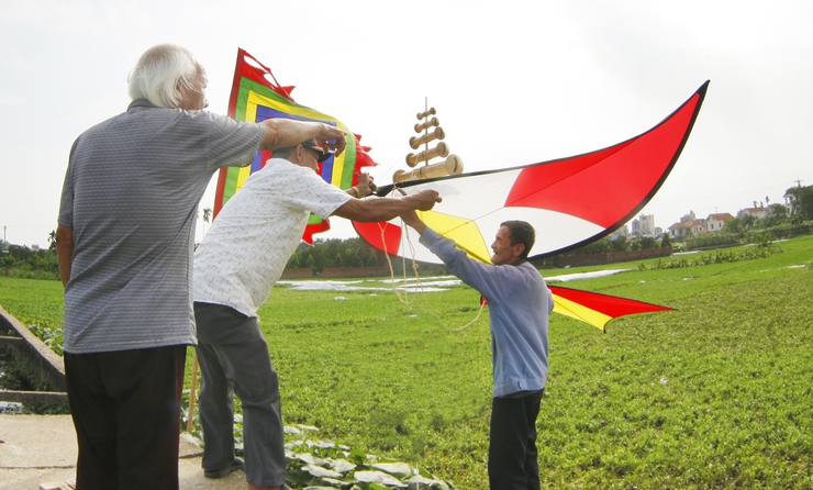 Hội Diều truyền thống làng Bá Dương Nội- Ảnh 2.