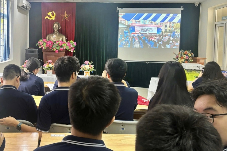 Phường Thanh Xuân: Lan tỏa ý thức pháp luật trong học đường- Ảnh 3.