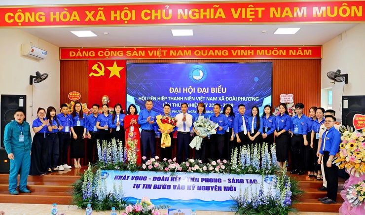 Đại hội đại biểu Hội Liên hiệp thanh niên xã Đoài Phương lần thứ I nhiệm kỳ 2026 – 2029- Ảnh 3.