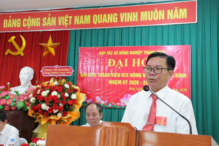 Hợp tác xã Nông nghiệp Thanh Bình (xã Phú Nghĩa) tổ chức Đại hội đại biểu thành viên nhiệm kỳ 2026 – 2031- Ảnh 7.