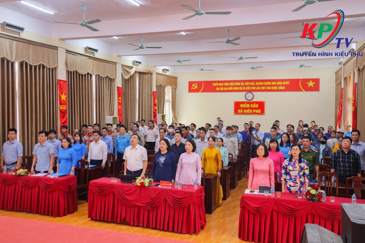 Xã Kiều Phú phát động Tháng hành động về An toàn, vệ sinh lao động và Tháng Công nhân năm 2026- Ảnh 1.