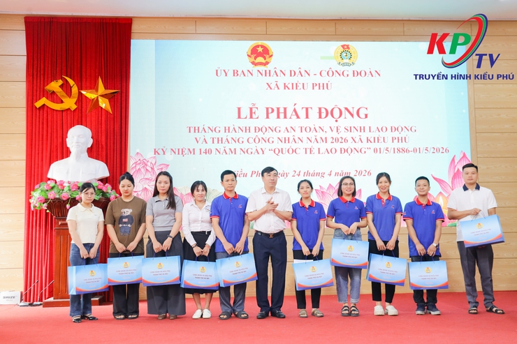 Xã Kiều Phú phát động Tháng hành động về An toàn, vệ sinh lao động và Tháng Công nhân năm 2026- Ảnh 13.