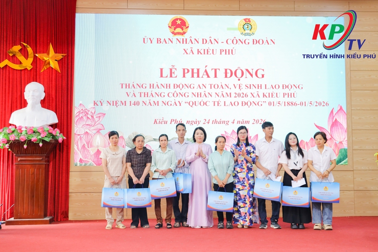 Xã Kiều Phú phát động Tháng hành động về An toàn, vệ sinh lao động và Tháng Công nhân năm 2026- Ảnh 14.