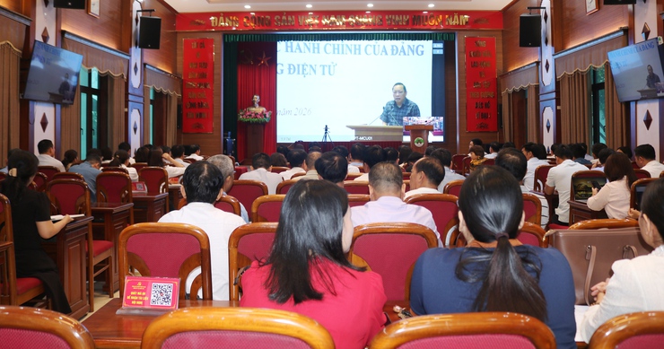 Tập huấn toàn quốc triển khai thủ tục hành chính của Đảng trên môi trường điện tử- Ảnh 1.