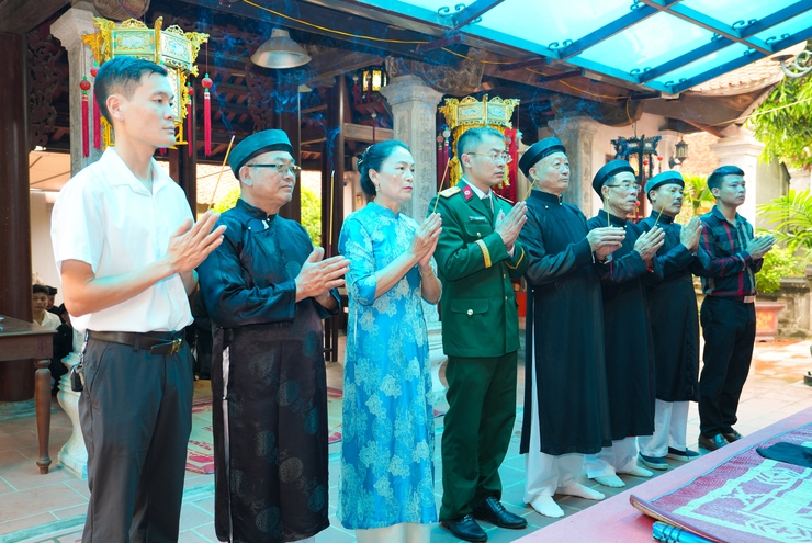 THÔN NGÔ SÀI VINH DANH TÂN TIẾN SĨ MỚI CỦA THÔN, LAN TỎA TRUYỀN THỐNG HIẾU HỌC- Ảnh 4.