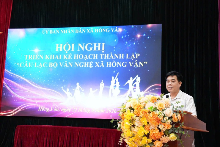 Triển khai Kế hoạch thành lập “Câu lạc bộ văn nghệ xã Hồng Vân”- Ảnh 8.