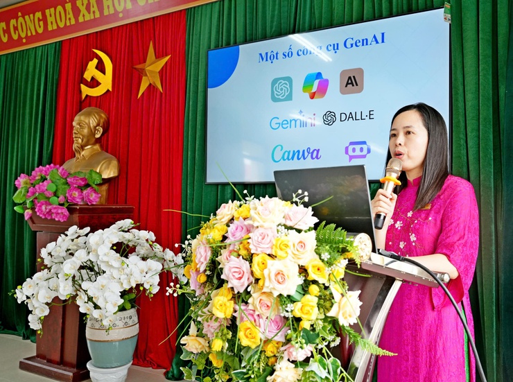 SƠN TÂY TỔ CHỨC CHUYÊN ĐỀ THÍ ĐIỂM GIÁO DỤC TRÍ TUỆ NHÂN TẠO (AI) CHO HỌC SINH TIỂU HỌC- Ảnh 2.