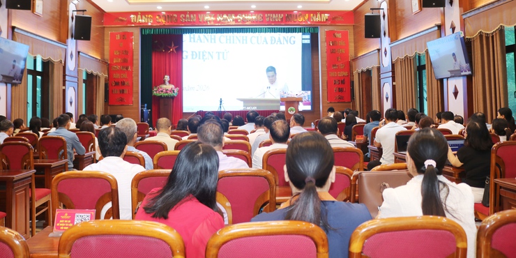 Tập huấn toàn quốc triển khai thủ tục hành chính của Đảng trên môi trường điện tử- Ảnh 3.