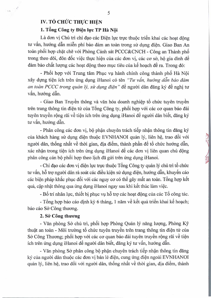 Kế hoạch triển khai tư vấn, hướng dẫn đảm bảo an toàn PCCC trong quản lý, sử dụng điện cho người dân địa bàn thành phố Hà Nội- Ảnh 5.