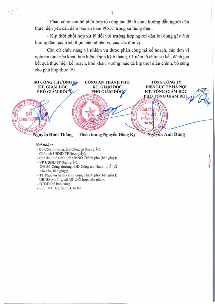 Kế hoạch triển khai tư vấn, hướng dẫn đảm bảo an toàn PCCC trong quản lý, sử dụng điện cho người dân địa bàn thành phố Hà Nội- Ảnh 7.