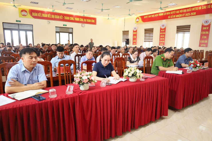 UBND XÃ CỔ ĐÔ TỔ CHỨC HỘI NGHỊ TRIỂN KHAI CÔNG TÁC QUẢN LÝ GIẾT MỔ, VẬN CHUYỂN, KINH DOANH ĐỘNG VẬT VÀ SẢN PHẨM ĐỘNG VẬT- Ảnh 1.