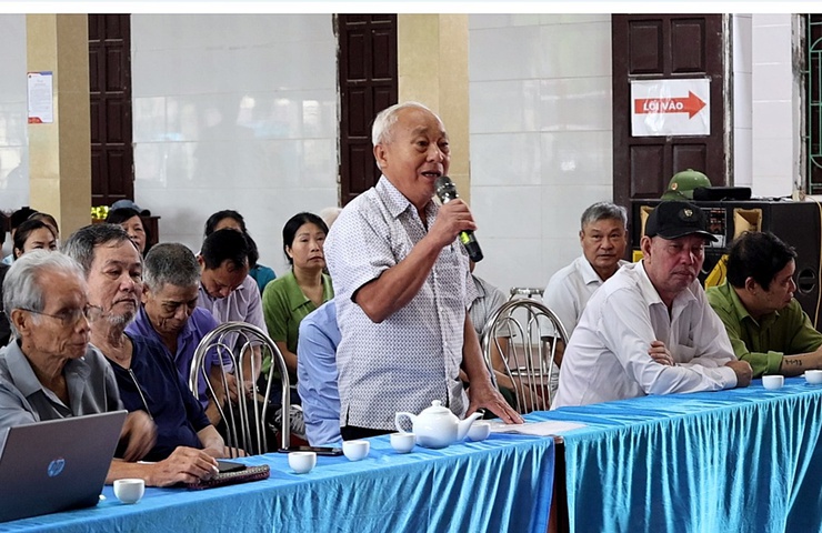 Xuân Mai đối thoại, vận động bàn giao mặt bằng dự án Quốc lộ 6 với hộ gia đình, cá nhân thôn Xuân Mai, Chiến Thắng- Ảnh 10.