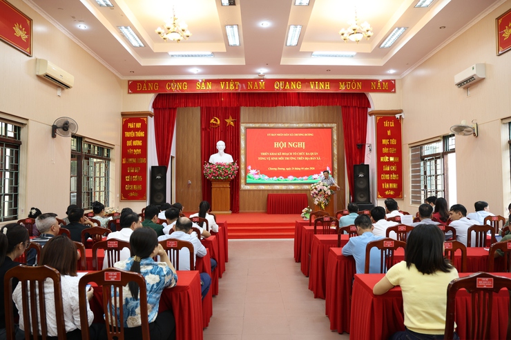 UBND xã Chương Dương triển khai Kế hoạch Tổng vệ sinh môi trường dịp nghỉ lễ 30/4 và 01/5 năm 2026
- Ảnh 1.