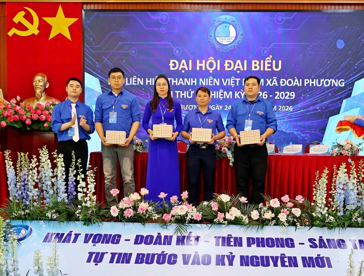 Đại hội đại biểu Hội Liên hiệp thanh niên xã Đoài Phương lần thứ I nhiệm kỳ 2026 – 2029- Ảnh 10.