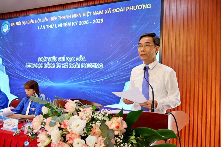 Đại hội đại biểu Hội Liên hiệp thanh niên xã Đoài Phương lần thứ I nhiệm kỳ 2026 – 2029- Ảnh 4.