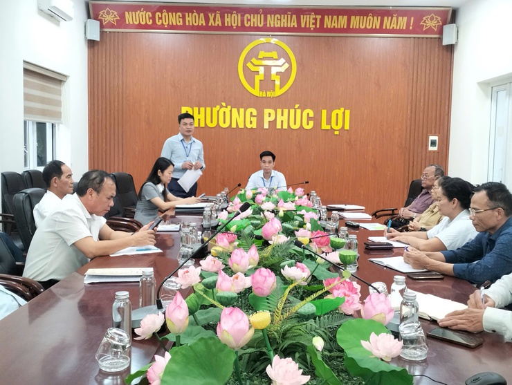 Hội nghị giao ban Cụm 01 Tổ dân phố phường Phúc Lợi- Ảnh 3.