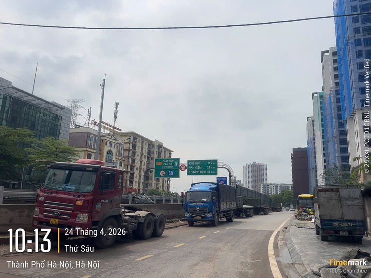 Phường Yên Sở quyết liệt xử lý vi phạm trật tự đô thị- Ảnh 4.